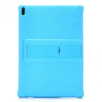 Nevamel Lenovo Tab E10 TB-X104F Tab 4 10.1 Inch Tablet Standlı Silikon Kılıf-(5775)