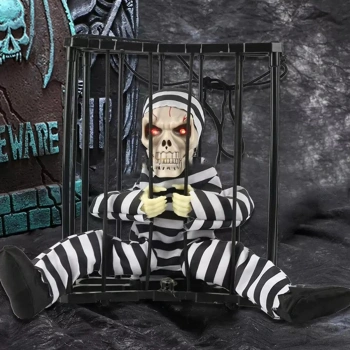 Nevamel  MAHKUM GÖRÜNÜMLÜ KURU KAFA İSKELET