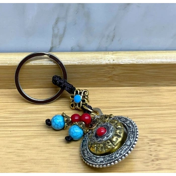 Nevamel Mantra Çarkı Şans Anahtarlık