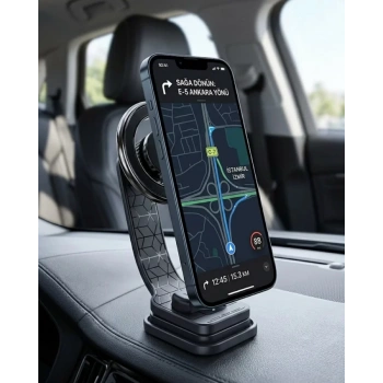 Nevamel® Manyetik Araç Telefon Standı Katlanabilir Telefon Tutucu