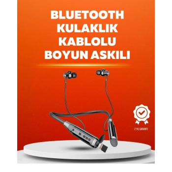 Nevamel® Manyetik Başlıklı Bluetooth Kulaklık – 120 Saat Şarjlı Konforlu Tasarım