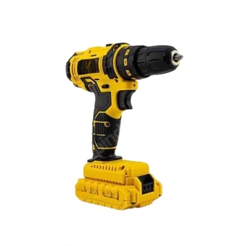 Nevamel® Matkap Seti 24 Parça Çift Bataryalı Darbeli Led Işıklı Vidalama