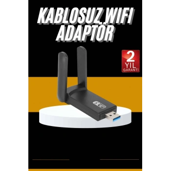 Nevamel Mbps Wifi Alıcı Kablosuz Wifi Adaptörü Çift Band Çift Antenli