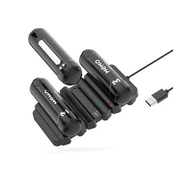 Nevamel MEMO DL10 - CX12 Telefon Soğutucu Fan Batarya Şarj Paneli + 2 Yedek Powerbank-(5775)