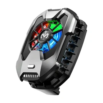Nevamel Memo DLA8 Cep Telefon Soğutma Fanı Radyatör Soğutucu Rgb LED Işıklı-(5775)