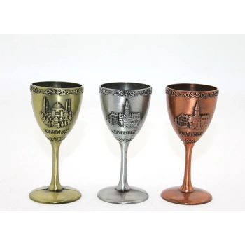 Nevamel Metal İstanbul Yöresel Kadeh Bardak