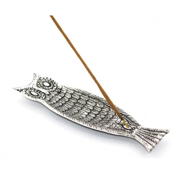 Nevamel Metal Kayık Baykuş Tasarımı Tütsülük Model 1