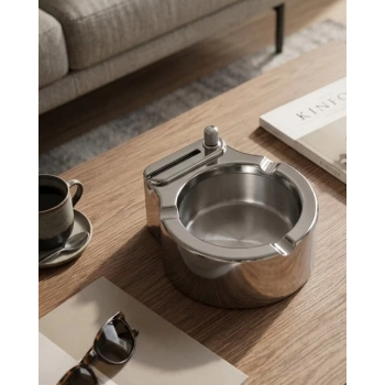 Nevamel® Metal Küllük Çakmaklı Masa Üstü Şık Tasarım