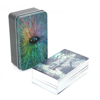Nevamel Metal Kutulu Tarot Kartı Prisma