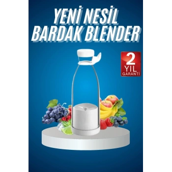 Nevamel Meyve Sıkacağı Taşınabilir USB Elektrikli Blender Mini