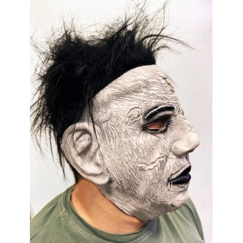 Nevamel Michael Myers Siyah Saçlı Yüz Maskesi