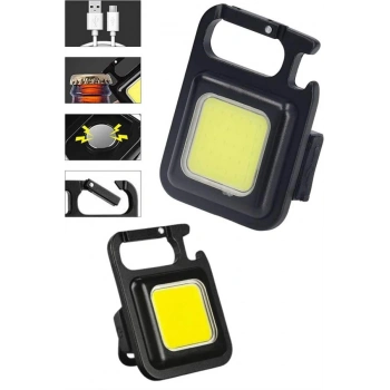 Nevamel Mıknatıslı Parlak Led Işık 3 Fonksiyonlu Şarj edilebilir Ledli Mini Taşınabilir