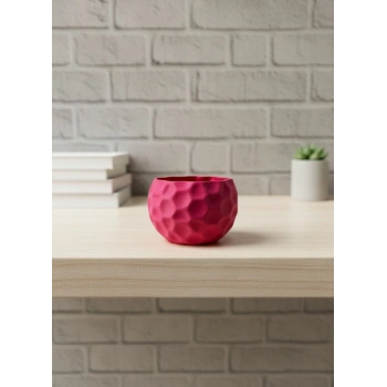 Nevamel® Mini Mor Dekoratif Saksı 5 cm Modern Masaüstü Bitki Saksısı