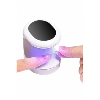 Nevamel Mini Taşınabilir Kalıcı Oje Jel Tırnak Kurutucu Fototerapi Makinesi