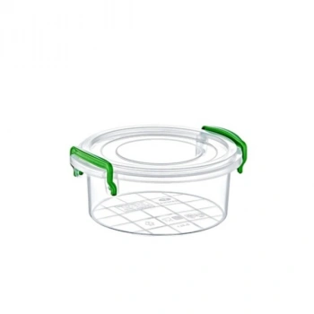 Nevamel Mini Yuvarlak Saklama Kabı 0.5 Litre