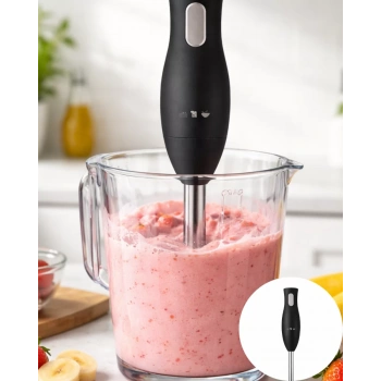 Nevamel® Mutfak El Blenderı Paslanmaz Çelik Uçlu Ergonomik Tasarım