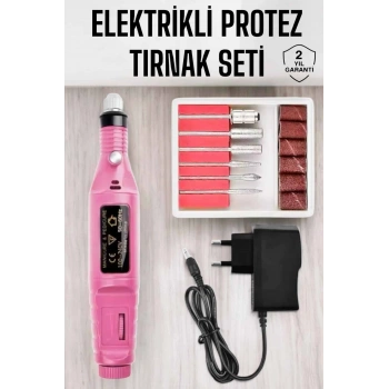 Nevamel Nasır Temizleyici Manikür Pedikür Seti Elektrikli USB Girişli