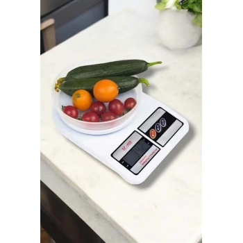 Nevamel® Net LCD Ekran ve Otomatik Kapanma Özelliği ile Uzun Ömürlü Dijital Mutfak Tartısı