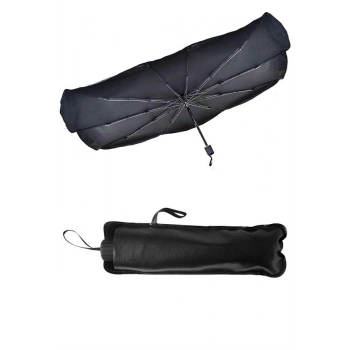 Nevamel Ön Cam Güneşlik Şemsiye Tüm Araçlar İçin Araba Katlanabilir Güneşlik