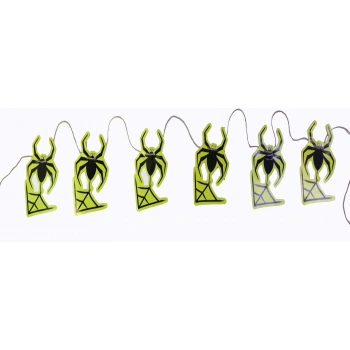 Nevamel Örümcek Şekilli Asmalı Halloween Flama Banner Afiş 2 Metre