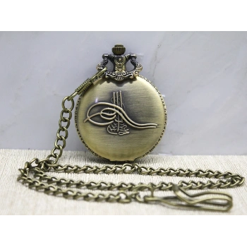 Nevamel Osmanlı Tuğralı Köstekli Saat