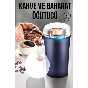 Nevamel Otomatik Kahve ve Baharat Öğütücü Kolay Ve Taşınabilir