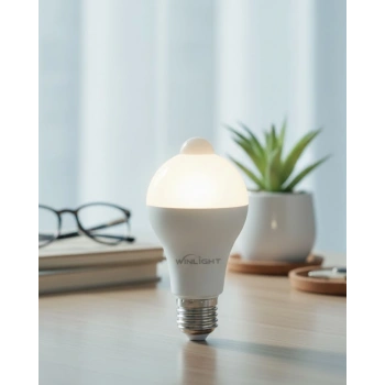 Nevamel® Otomatik Yanan Sensörlü LED Ampul Ev ve Ofis Kullanımına Uygun