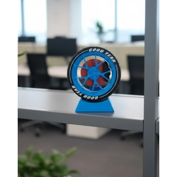 Nevamel® Otomobil Jant Görünümlü Masa Üstü Ofis Süsü