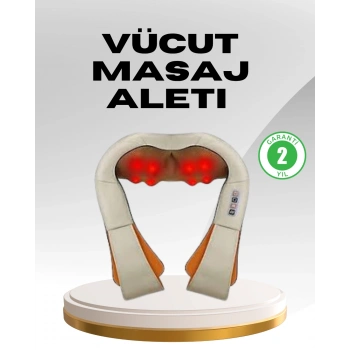 Nevamel® Ovmalı Kas Gevşetici Masaj Cihazı – Boyun Omuz ve Sırt İçin Derin Etki