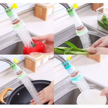 Nevamel Oynar Başlıklı  Pervaneli Taşlı Musluk Başlığı