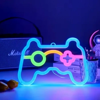 Nevamel Oyun Konsolu Neon LED Lamba