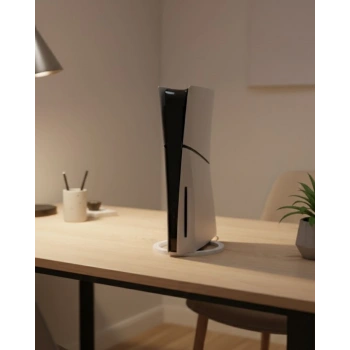 Nevamel® Oyun Konsolu Tutucu Şık ve Minimal Masa Üstü Stand