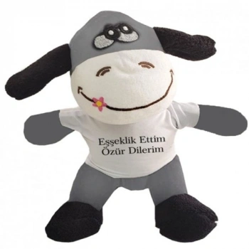 Nevamel  Oyuncak Peluş Eşek Eşeklik Ettim Tişörtlü