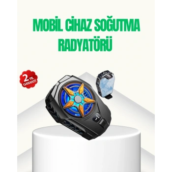 Nevamel Oyunlar İçin Güçlü Telefon Soğutucu Fan Dijital Ekranlı