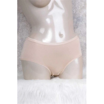 Nevamel® Pamuklu Orta Bel Geniş Bel Lastikli Slip