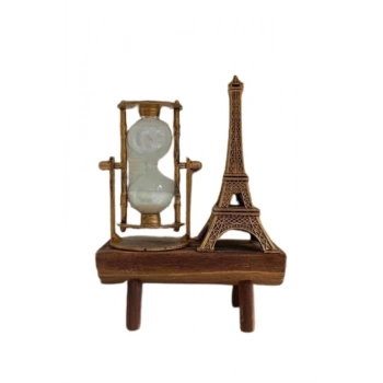 Nevamel Paris Eyfel Kulesi Hediyelik Eyfel Retro Kum Saati Dekoratif Eşya