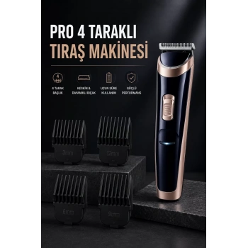 Nevamel® Paslanmaz Çelik Bıçaklı Hassas Çelik Bıçaklı Tıraş Makinesi