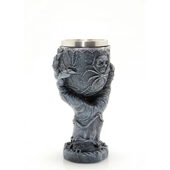 Nevamel Paslanmaz Çelik El Tasarımı Kadeh Bardak Model 1