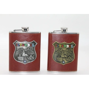 Nevamel Paslanmaz Çelik İstanbul Yöresel Matara Model 2