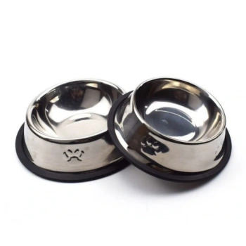 Nevamel Paslanmaz Çelik Metal Mama Kabı 18 cm.