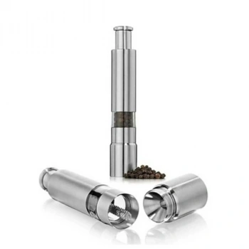 Nevamel Paslanmaz Çelik Otomatik Basmalı Baharat Öğütücü