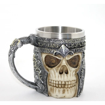 Nevamel® Paslanmaz Çelik Şövalye Kupa Bardak