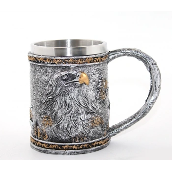 Nevamel® Paslanmaz Çelik Tasarım Kupa Bardak