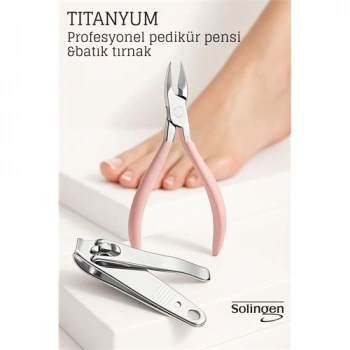 Nevamel® Pedikür Makası -  Batık Tırnak Makası Profesyonel Set