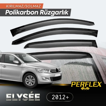 Nevamel Perflex Polikarbon Kırılmaz Rüzgarlık V2 Mugen Fiat Fiorino 2007+