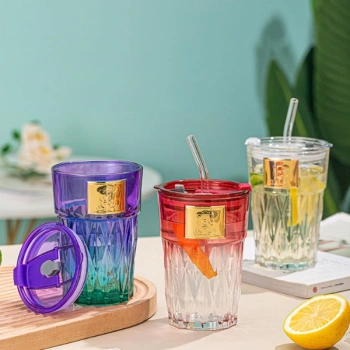 Nevamel Pipetli Cam Bardak