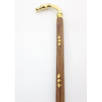 Nevamel Pirinç At Büstü Baston Model 2