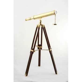 Nevamel Pirinç Ayaklı Teleskop