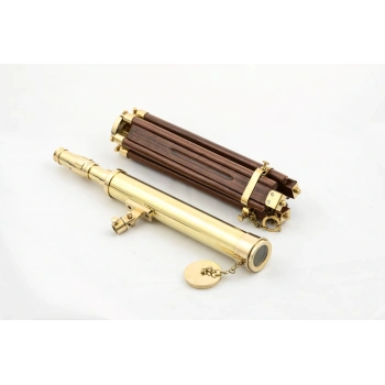 Nevamel Pirinç Ayaklı Teleskop