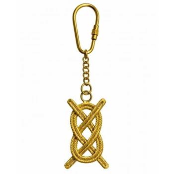 Nevamel® Pirinç Gemi Düğümü Tasarımlı Anahtarlık